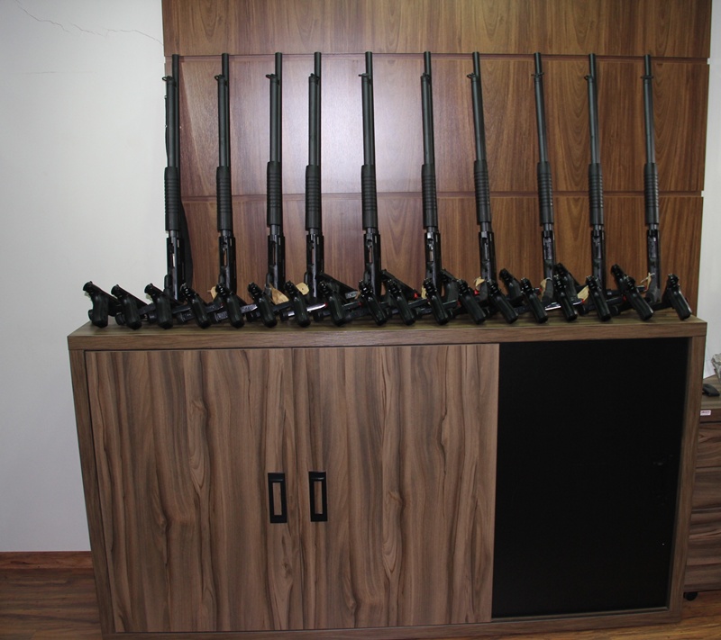 GM de Sarandi recebe as armas letais